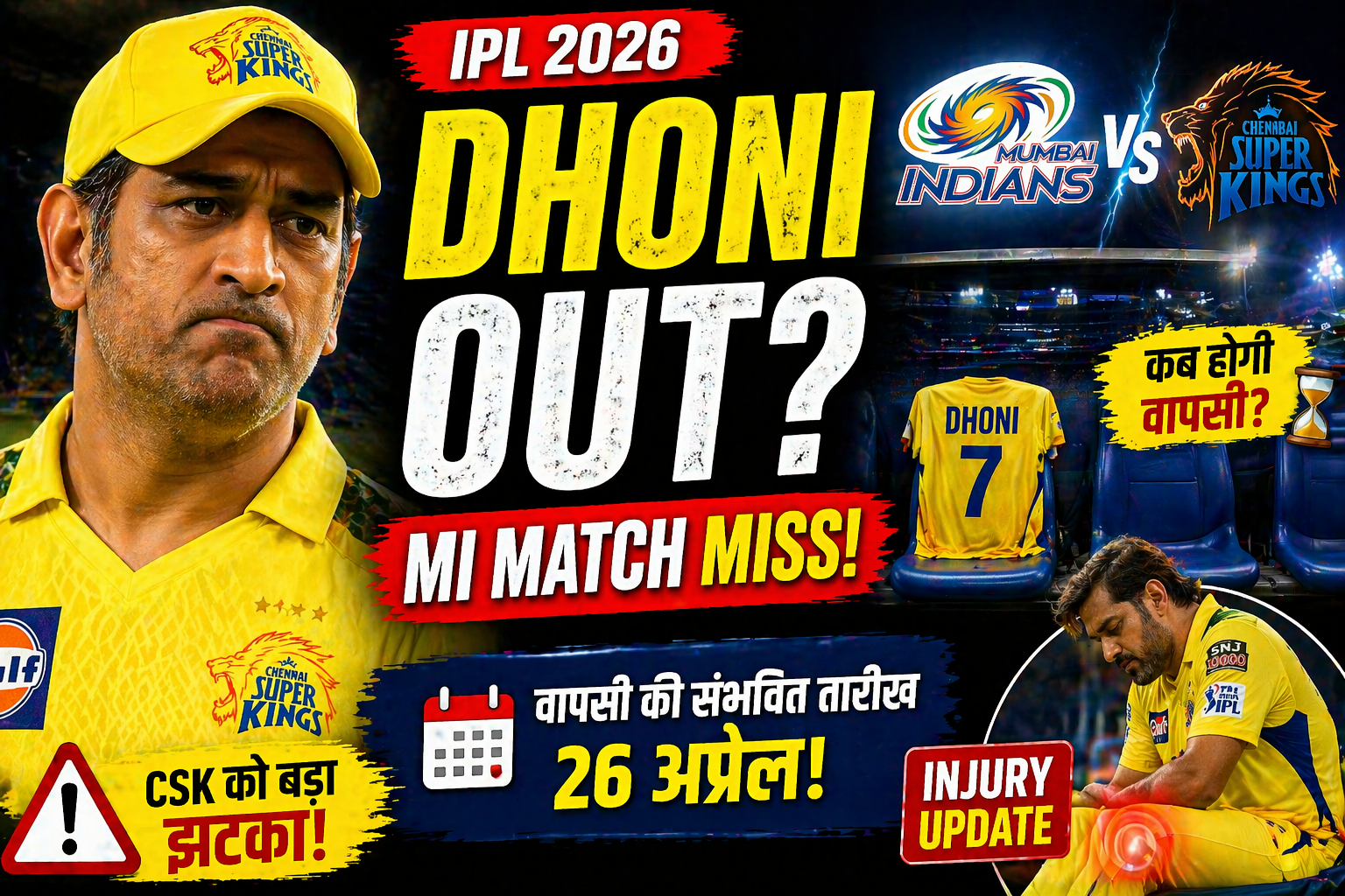 MS Dhoni IPL 2026