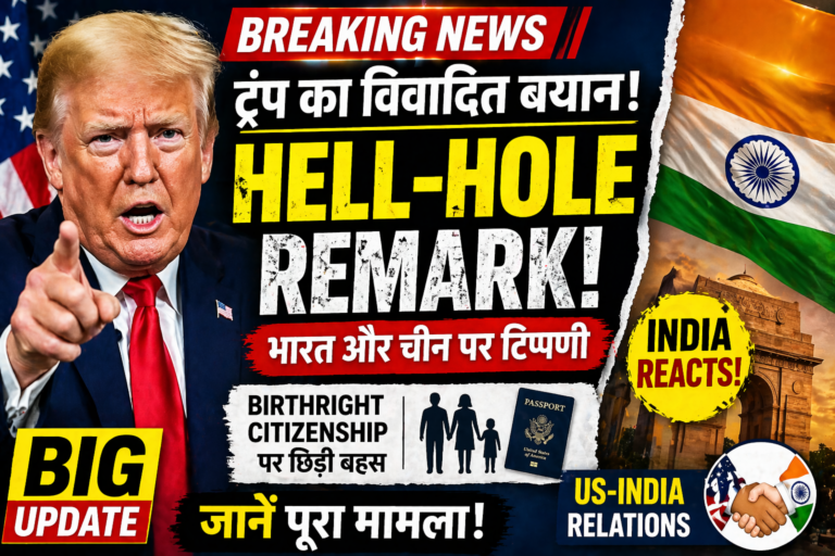 Trump Hell-Hole Remark 2026