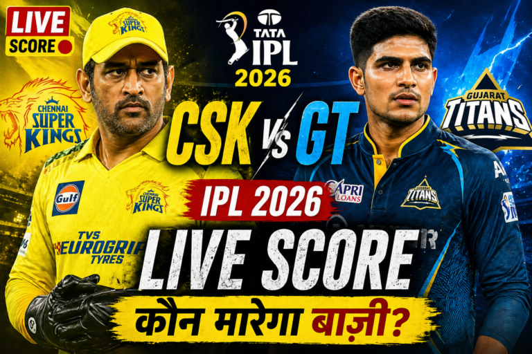 CSK vs GT IPL 2026
