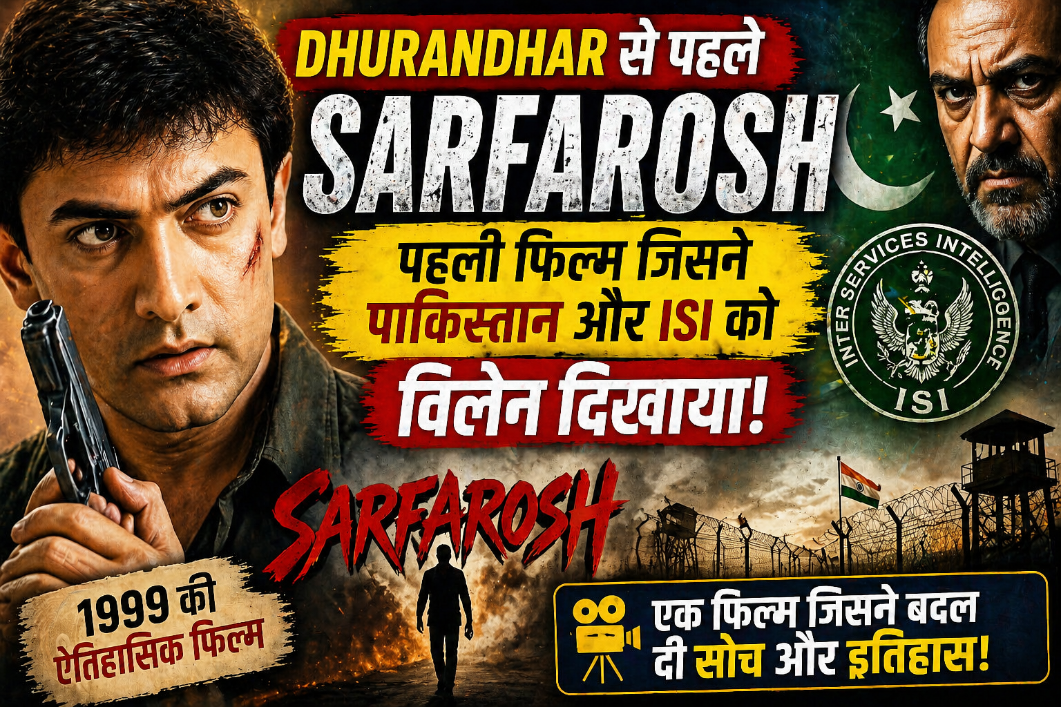 Sarfarosh Pakistan ISI villains Bollywood