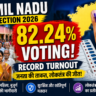 Tamil Nadu Voter Turnout 2026: