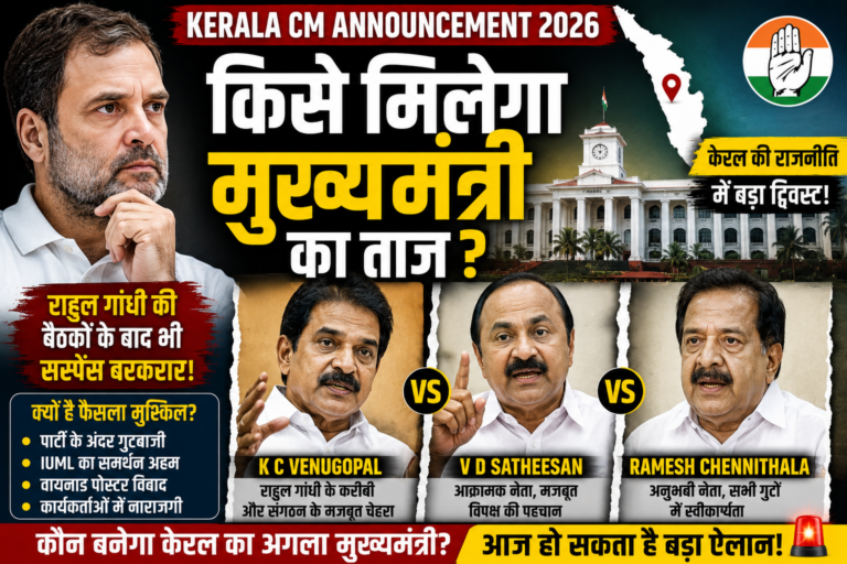 Kerala CM Announcement