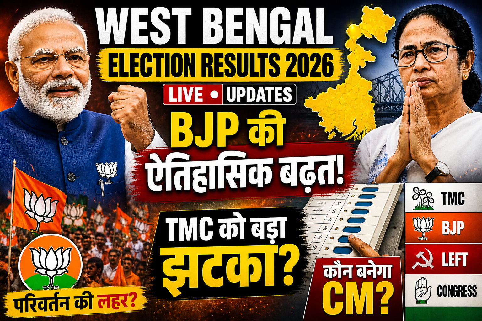West Bengal Election Results 2026