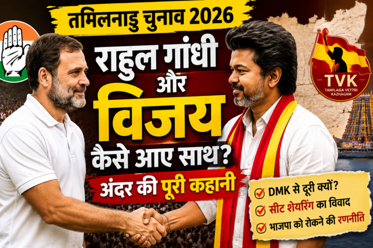 Rahul Gandhi Vijay Alliance Tamil Nadu 2026