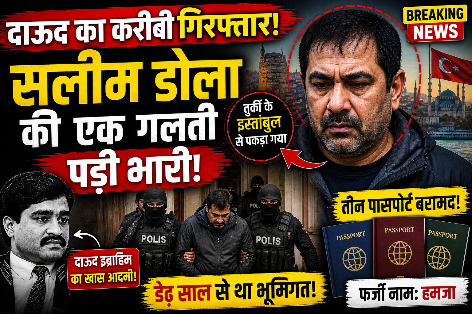 Salim Dola Arrest Istanbul
